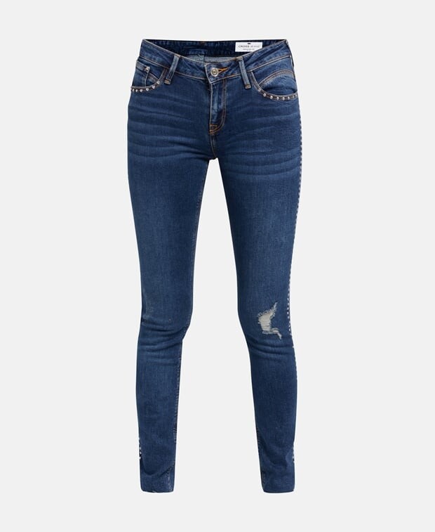 

Джинсы скинни Cross Jeans, темно-синий