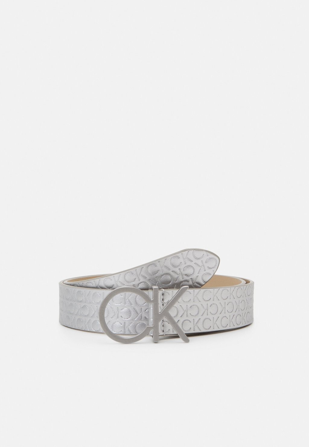 

Ремень Calvin Klein, цвет silver