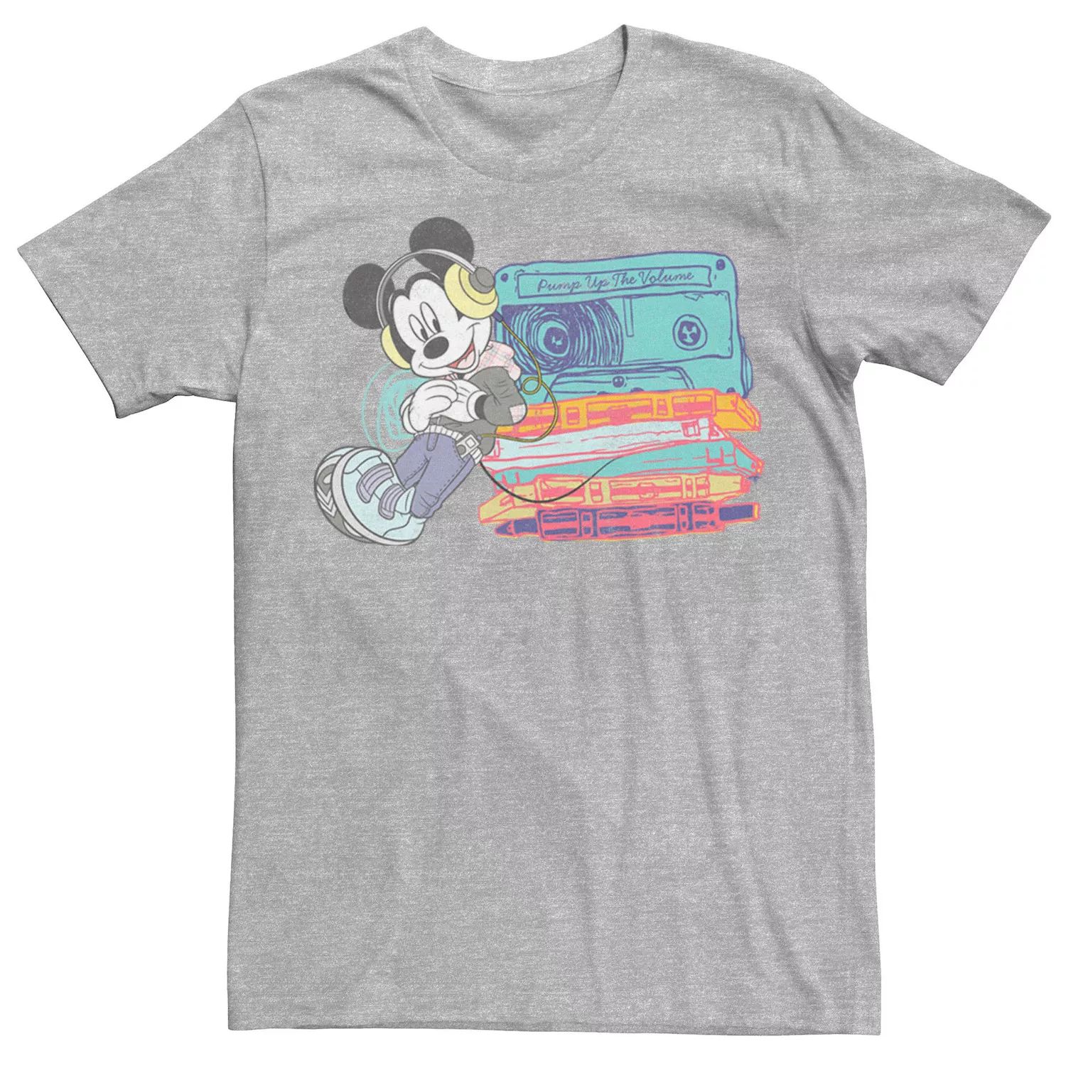 Мужская футболка с Микки Маусом и Микки Маусом Disney футболка с микки маусом и граффити для мальчиков disney белый