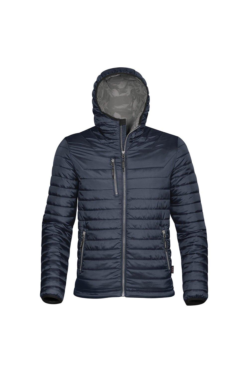 цена Тепловая зимняя куртка с капюшоном Gravity (прочная, водостойкая) Stormtech, темно-синий