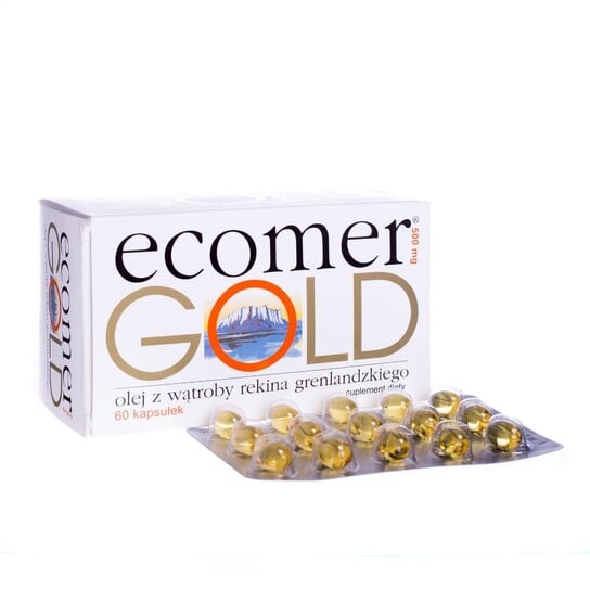 

Ecomer Gold, Масло печени гренландской акулы, 60 капсул Krotex