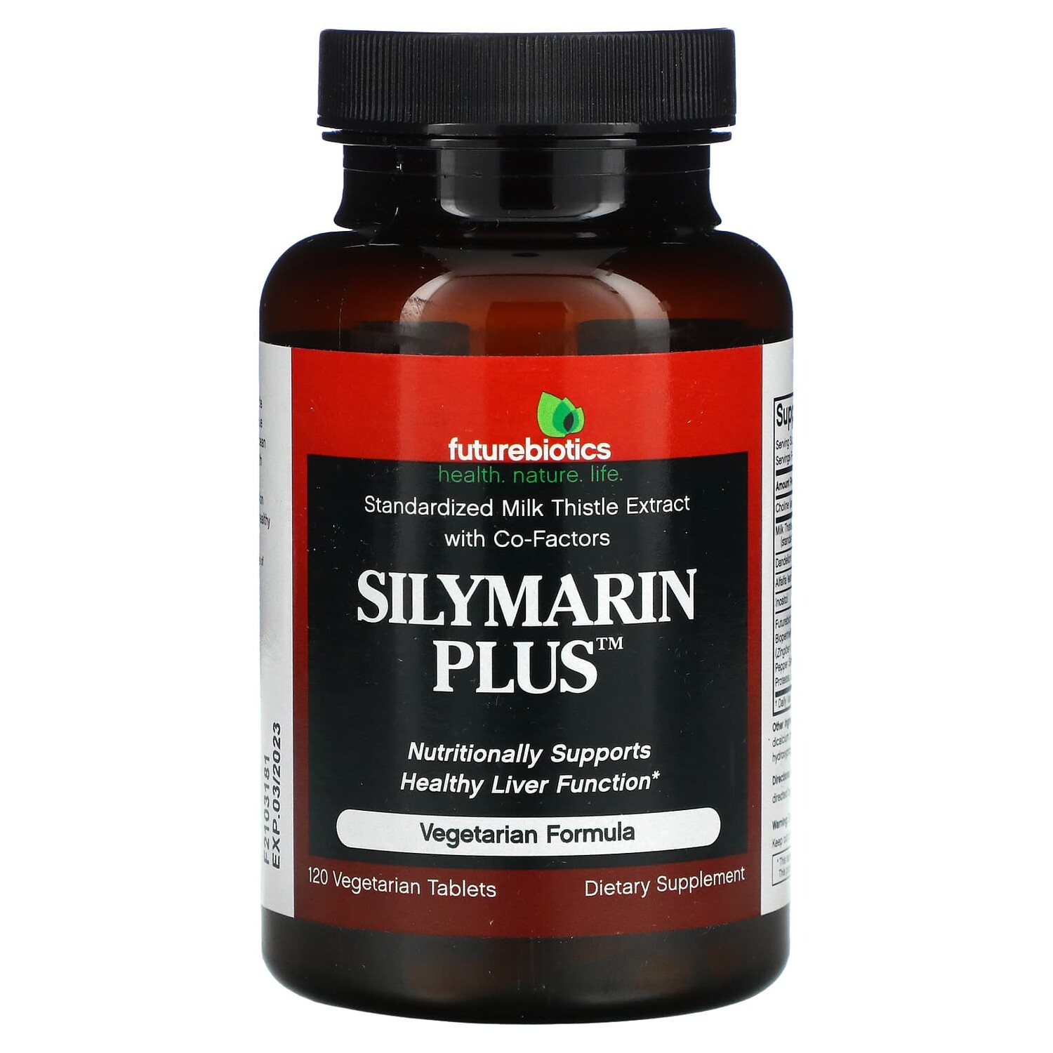 

Silymarin Plus, 120 вегетарианских таблеток, Futurebiotics