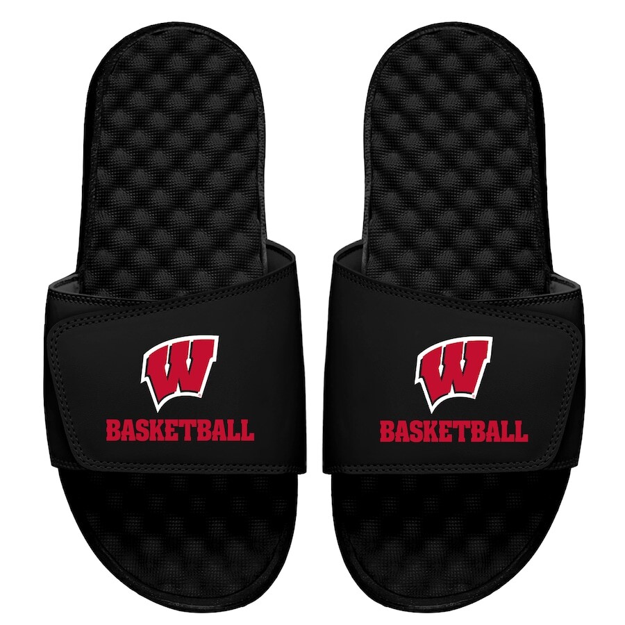 

Шлепанцы ISlide Wisconsin Badgers, черный