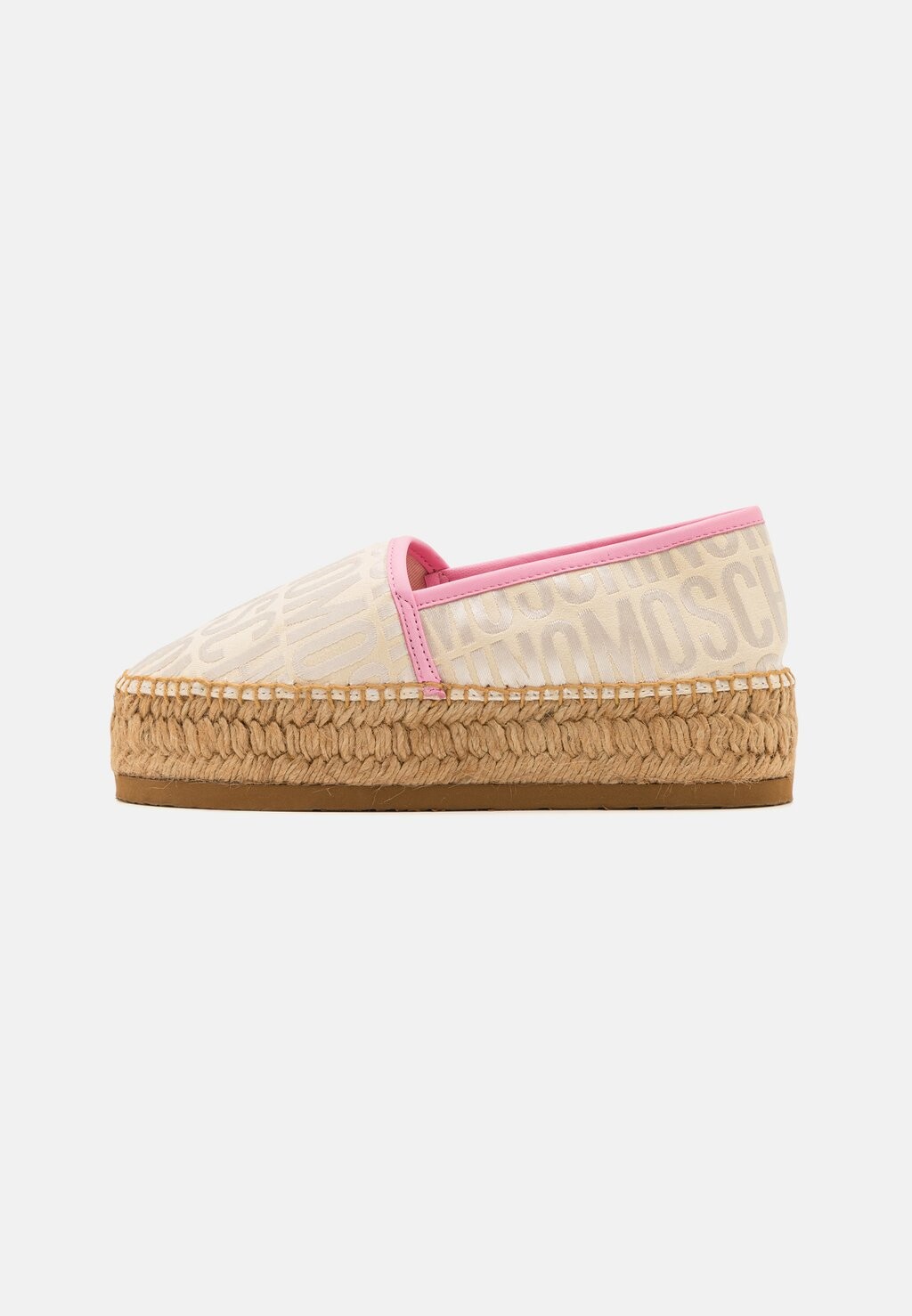 

Эспадрильи Logo MOSCHINO, цвет beige/white