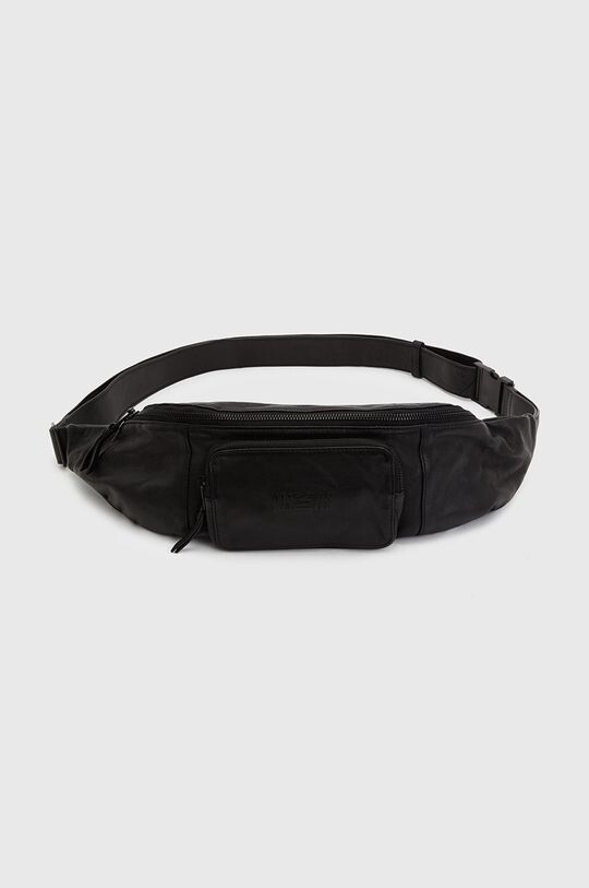 

Кожаная сумка OPPOSE LTHR BUMBAG AllSaints, черный