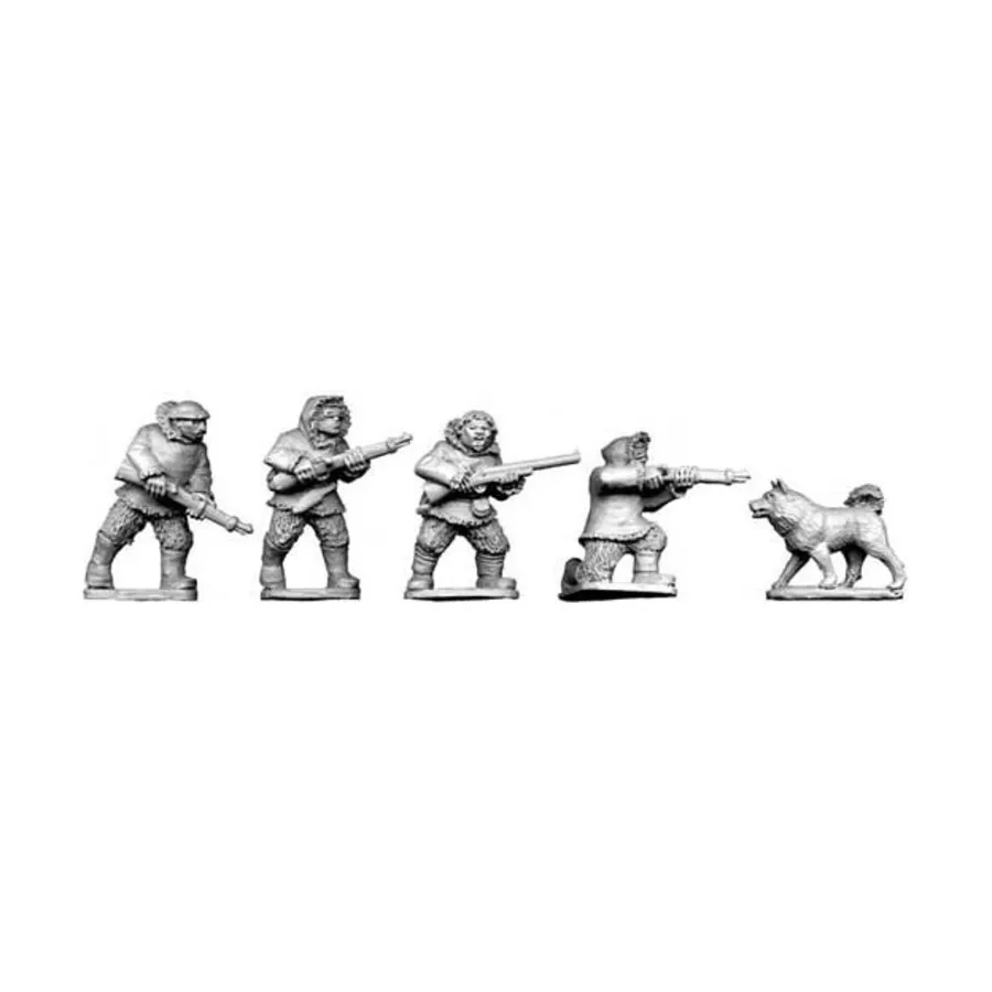 

Инуитские охотники, High Adventure (28mm) (Copplestone Castings)