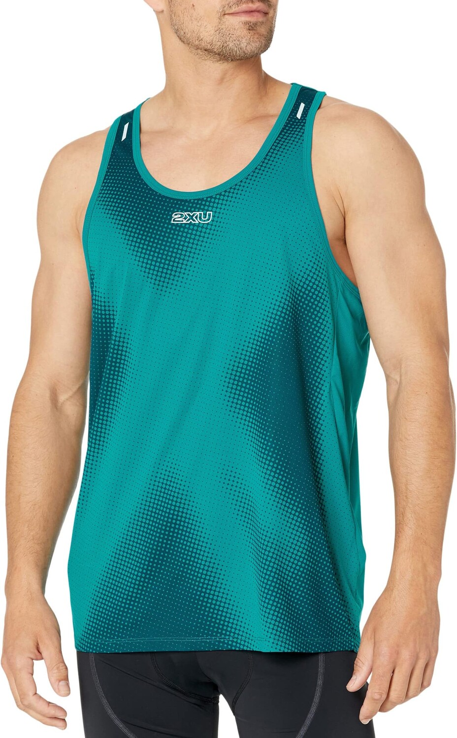 

Синглет скорости света 2XU, цвет Jade X/Glacier Reflective