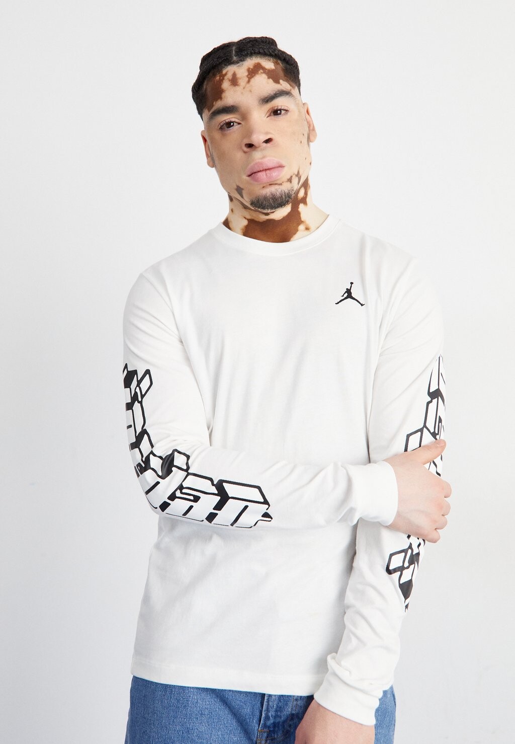 

Рубашка с длинным рукавом BRAND CREW Jordan, цвет white/black