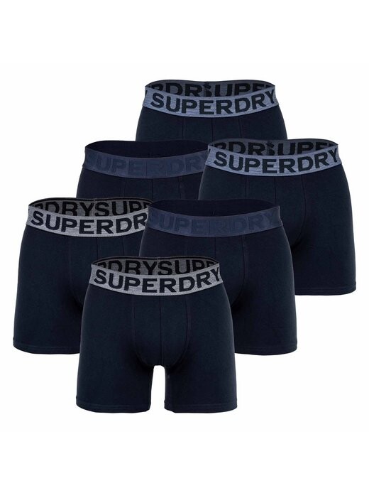 

Шорты-Боксеры, упаковка из 6 шт. Superdry, синий