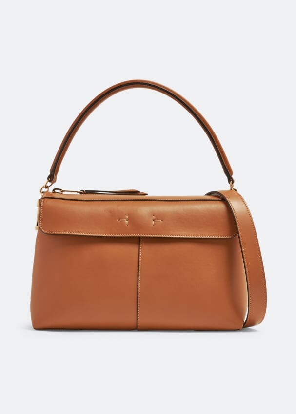 

Сумка Tod'S T Case Boston Small, коричневый