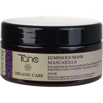 

Tahe Organic Care Сияющая осветляющая маска для волос 300мл