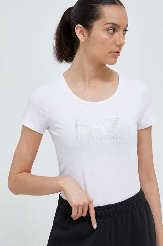 

Футболка EA7 Emporio Armani, белый