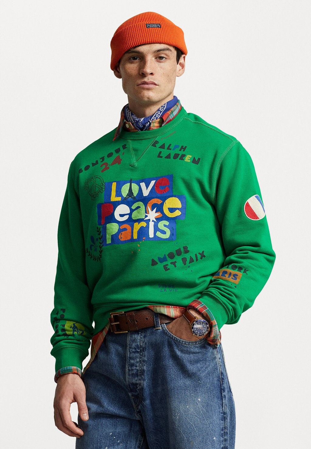

Толстовка Long Sleeve Polo Ralph Lauren, цвет cruise green