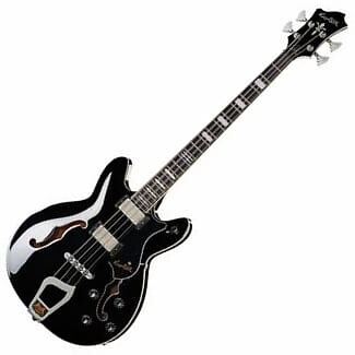 

Электрогитара Hagstrom Viking Semi-Hollow Bass, Gloss Black. Brand New with Full Warranty!