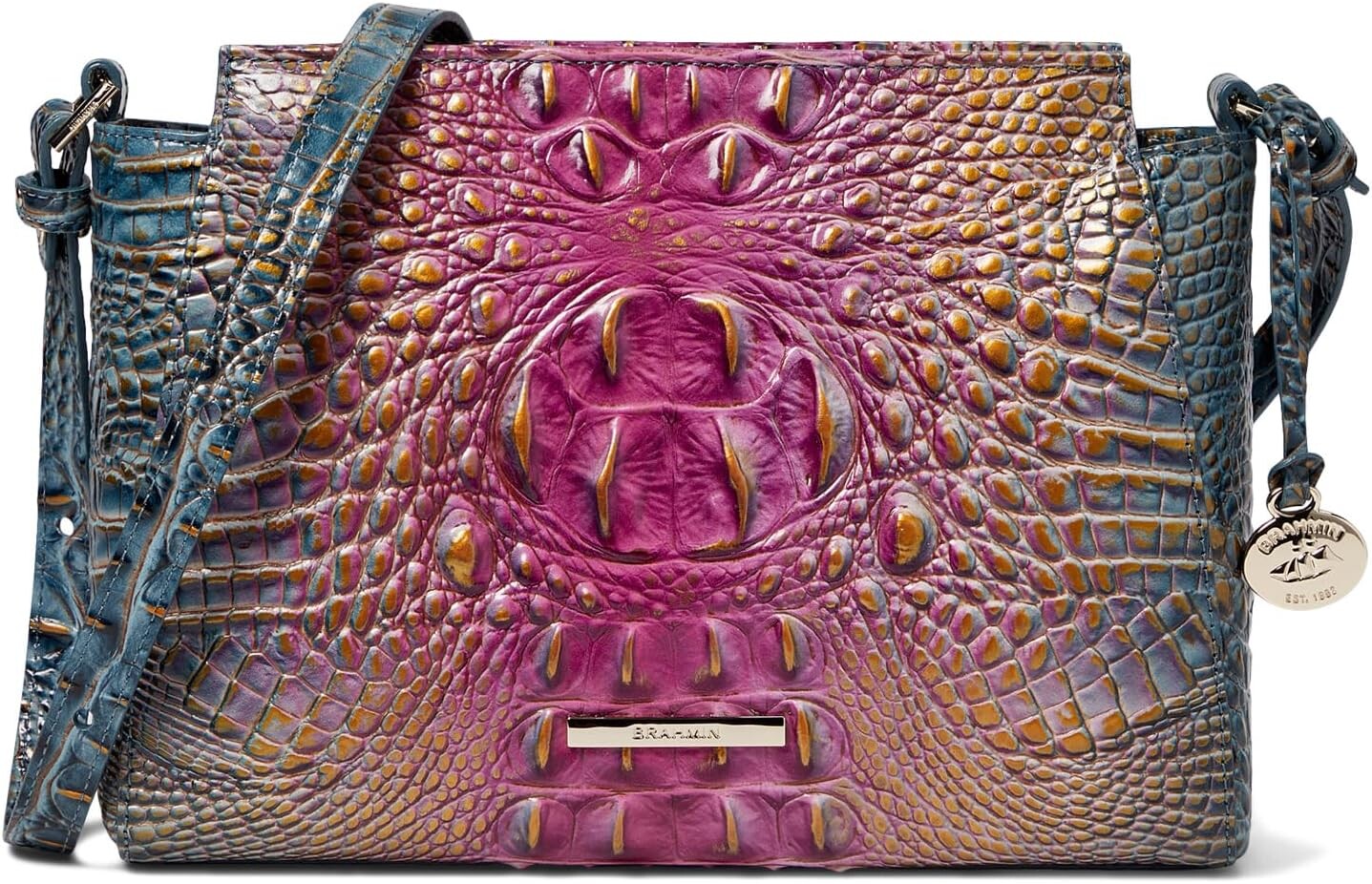

Сумка Ombre Melbourne Hillary Brahmin, цвет Violet Quartz