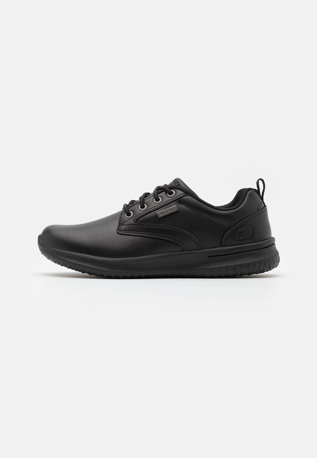 

Спортивные туфли на шнуровке ДЕЛСОН Skechers, черный