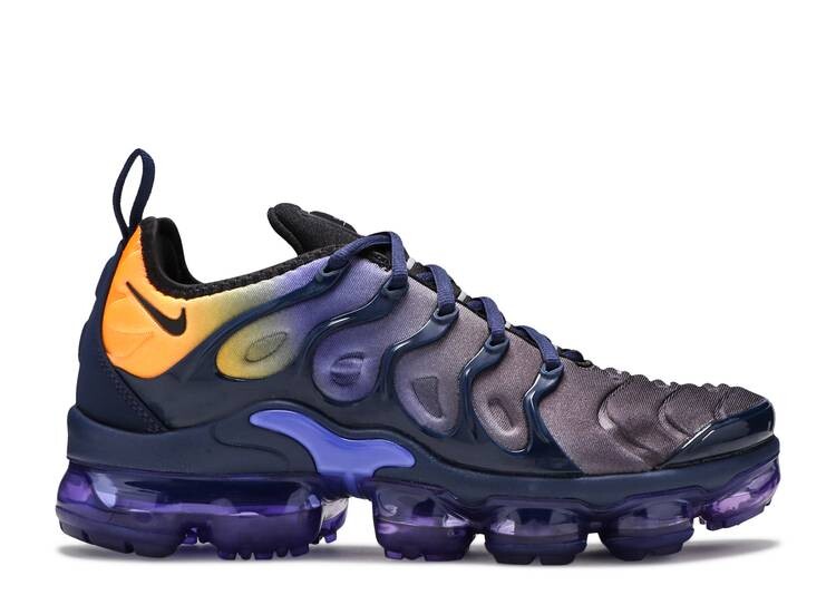 

Кроссовки Nike WMNS AIR VAPORMAX PLUS 'BLUE ORANGE', синий