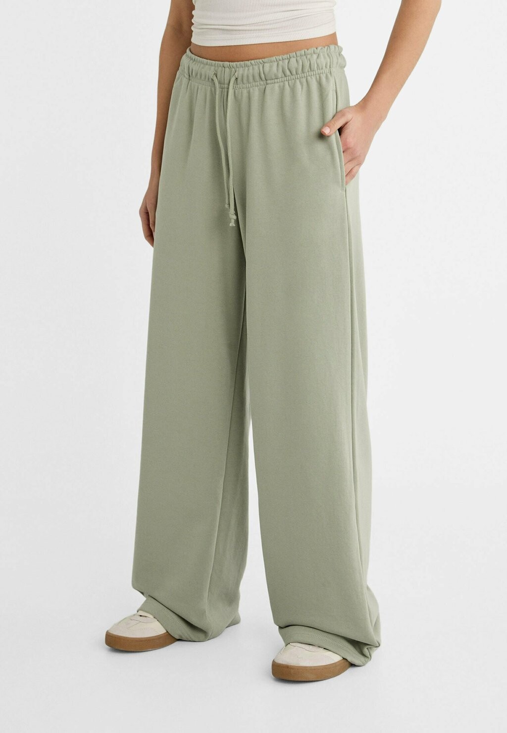 

Спортивные брюки WIDE Stradivarius, цвет khaki