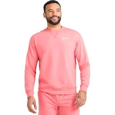 

Мягкий махровый свитшот с круглым вырезом мужской Chubbies, цвет The Rose All Day