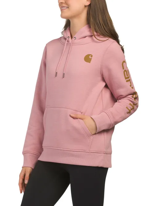 

Толстовка свободного кроя с графическим рисунком Carhartt, цвет Foxglove