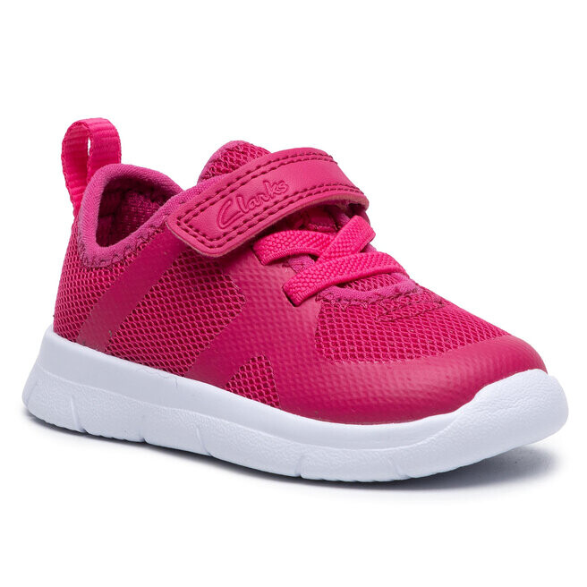 

Кроссовки Clarks ArthFlux T, розовый