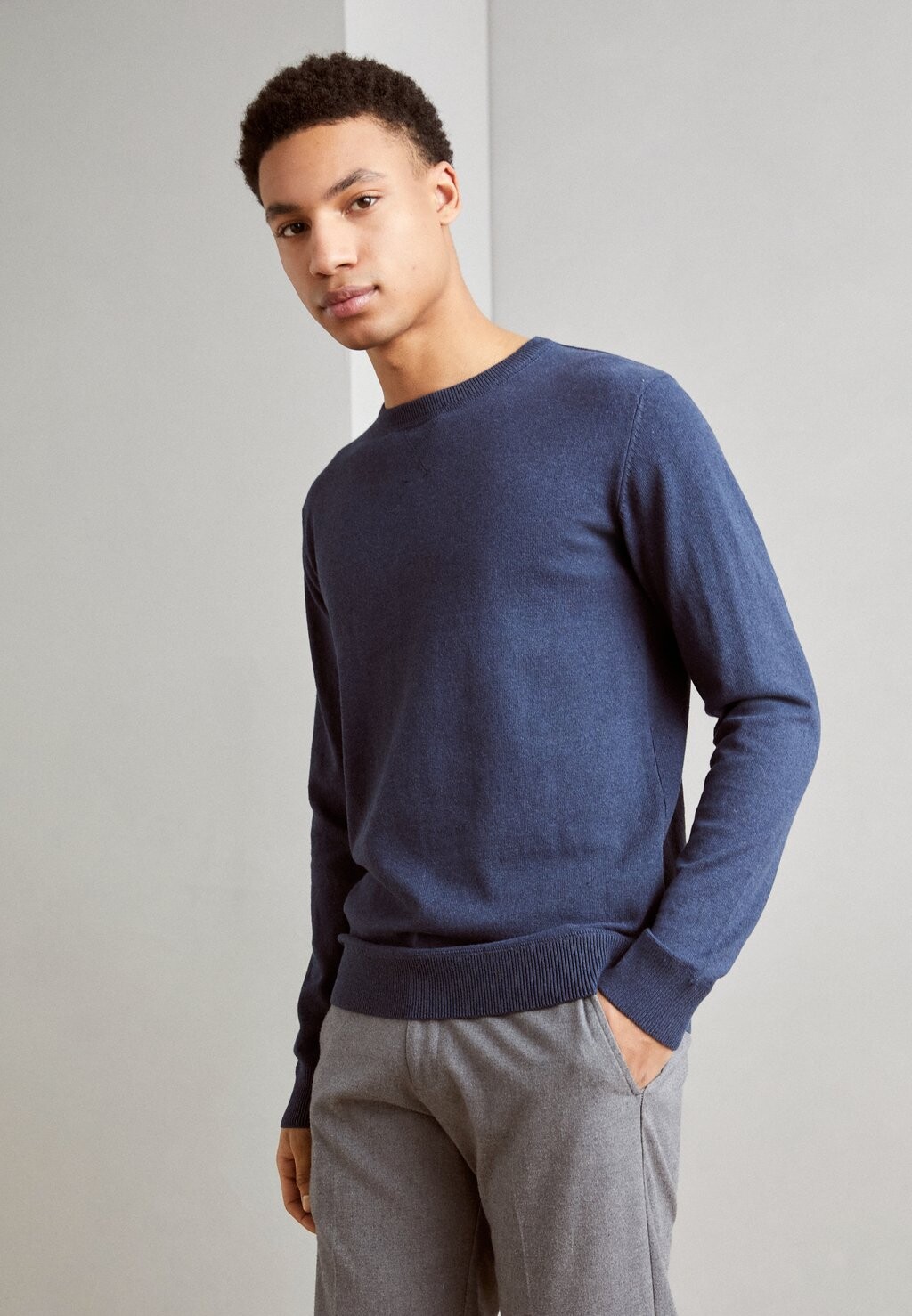 

Вязаный свитер INDICODE JEANS, цвет denim