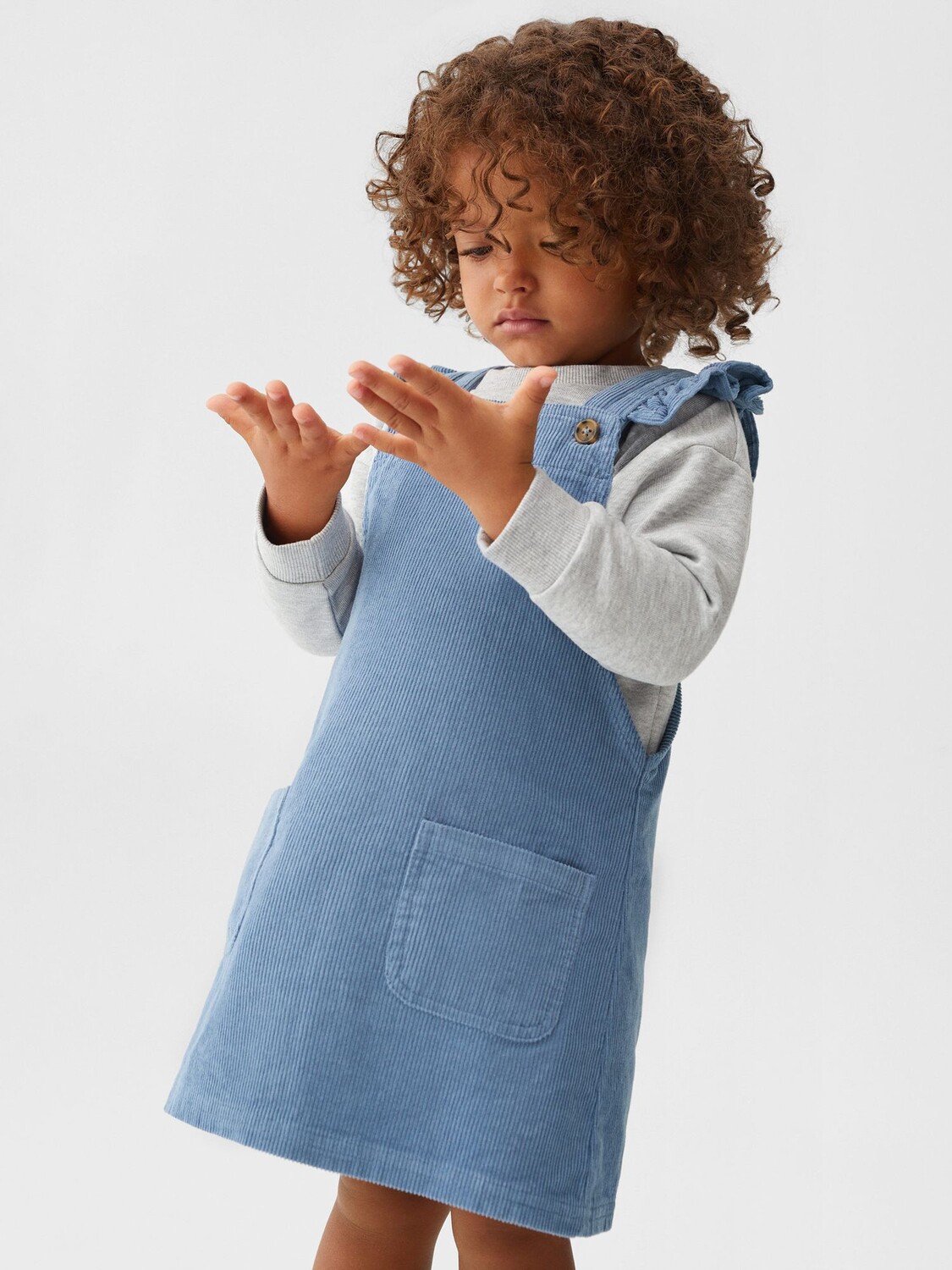 

Вельветовое комбинезон Baby Lati Mango, светло-пастельный синий