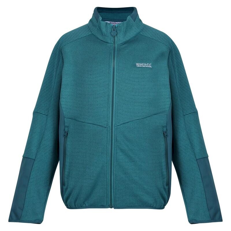 

Детский флис Regatta, цвет azul aguamarina/petrol blue/hydrangea blue