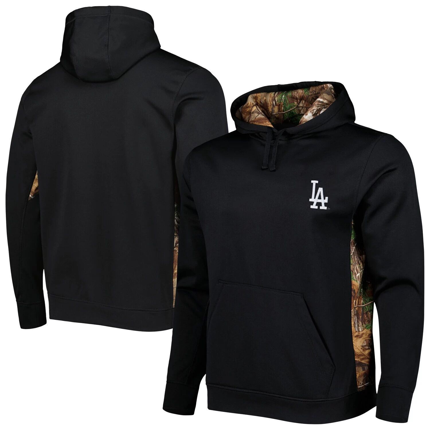 

Мужская толстовка с капюшоном Dunbrooke Black/Camo Los Angeles Dodgers Ranger