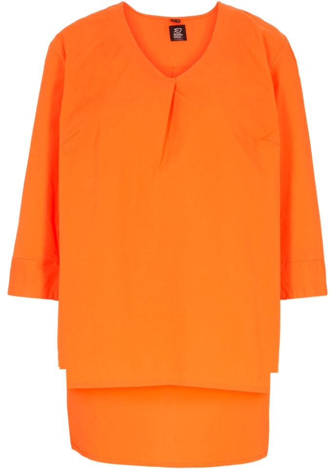 

Хлопковая блузка-туника Bpc Bonprix Collection, красный