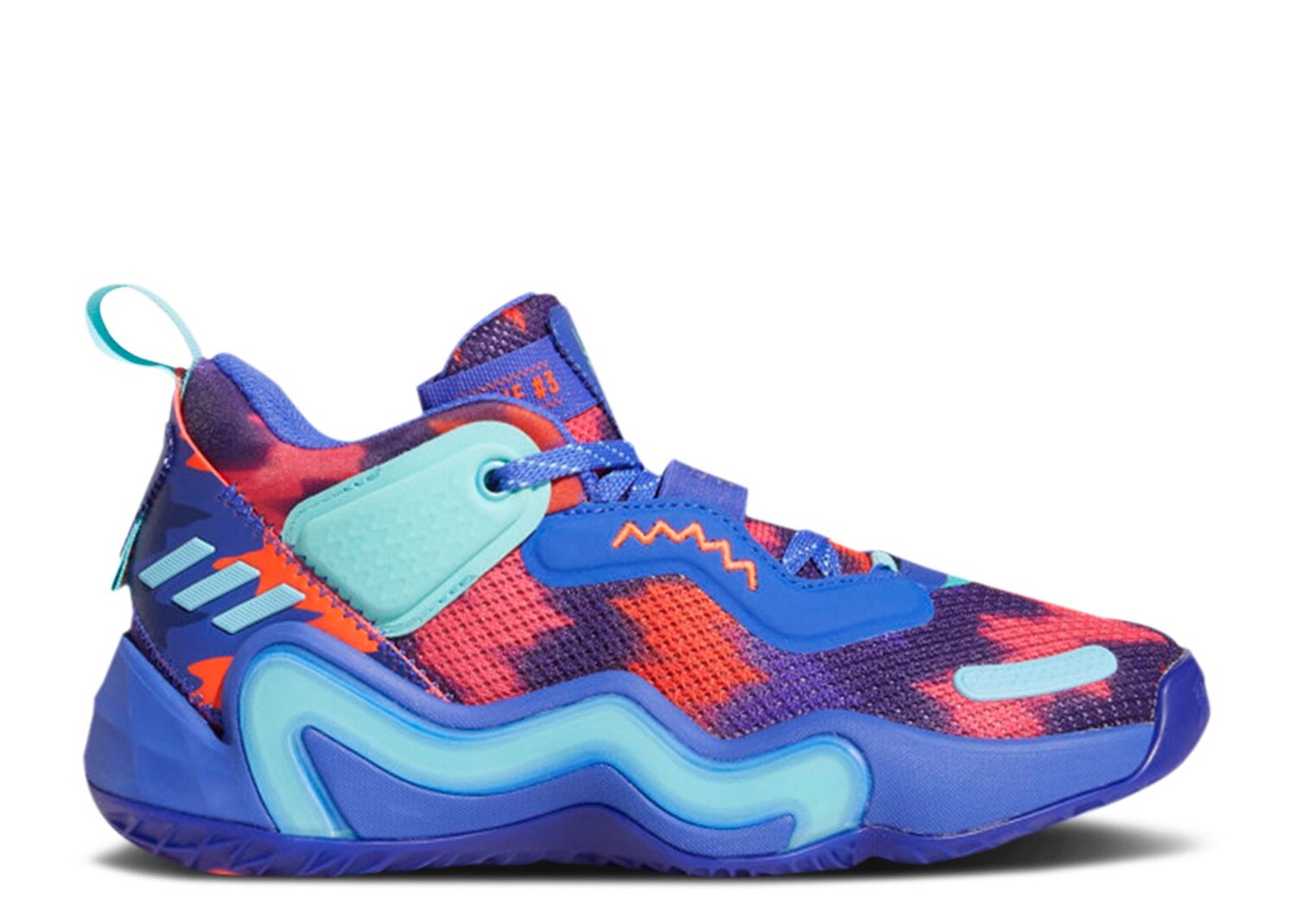 

Кроссовки adidas D.O.N. Issue #3 Big Kid 'Cadet Sonic Ink', синий