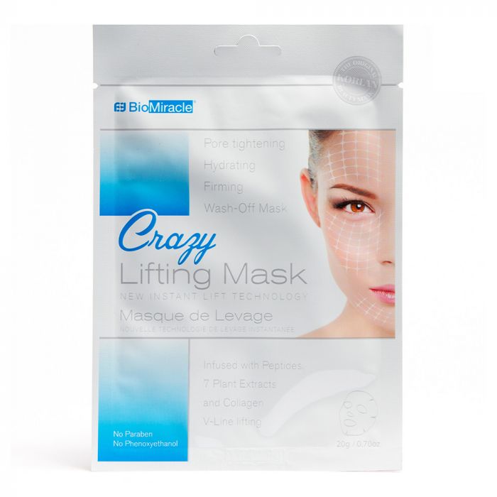 

Маска для лица Crazy Lift Mascarilla Facial Biomiracle, 1 unidad