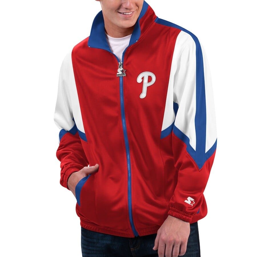 

Куртка Starter Philadelphia Phillies, красный