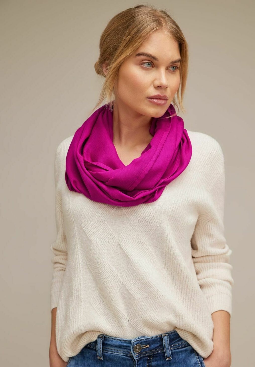 

Грелка для шеи Basic Loop Street One, розовый