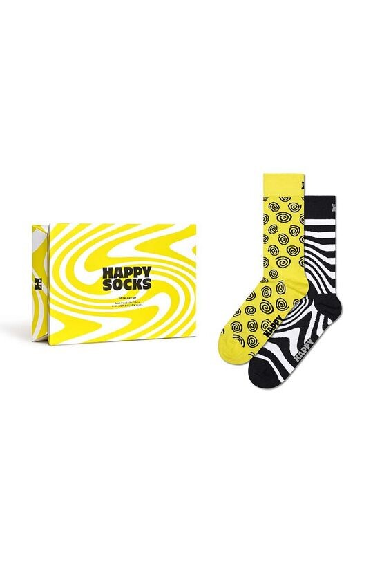 

Подарочная коробка, 2 пары носков Zig Zag Happy Socks, мультиколор