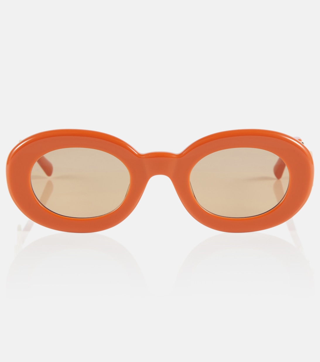 

Овальные солнцезащитные очки Les Lunettes Pralu Jacquemus, оранжевый