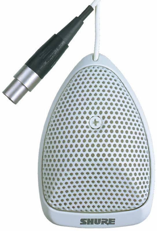 Микрофон поверхностный Shure MX391W-A/S подвесной микрофон shure mx202w a s