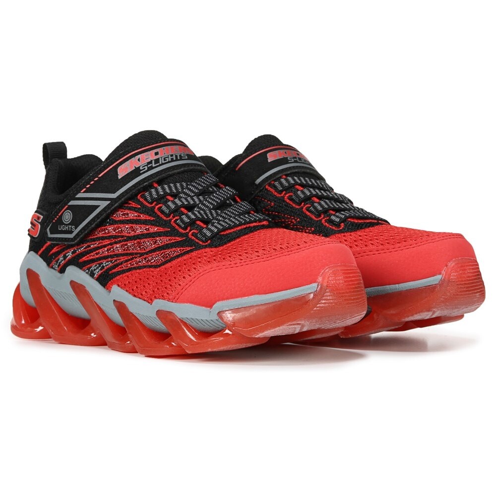 

Детские кроссовки с подсветкой Mega-Surge Little/Big Kid Skechers, черный