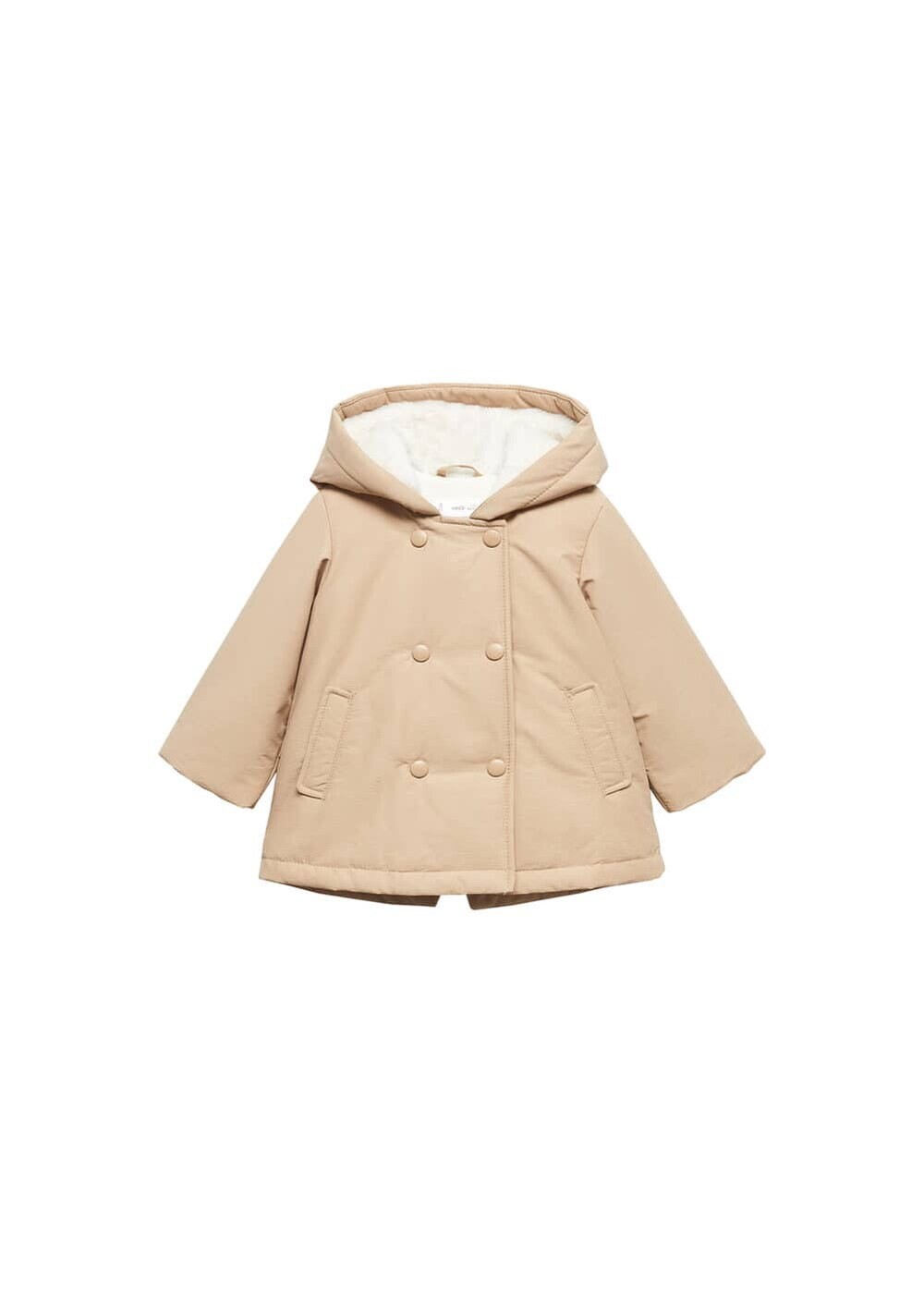 

Зимняя куртка MANGO KIDS Lina5, бежевый