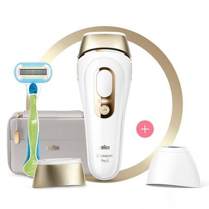 

Аппарат для лазерной эпиляции Silk-Expert Pro 5 pl5149 Ipl золотистый/белый, Braun