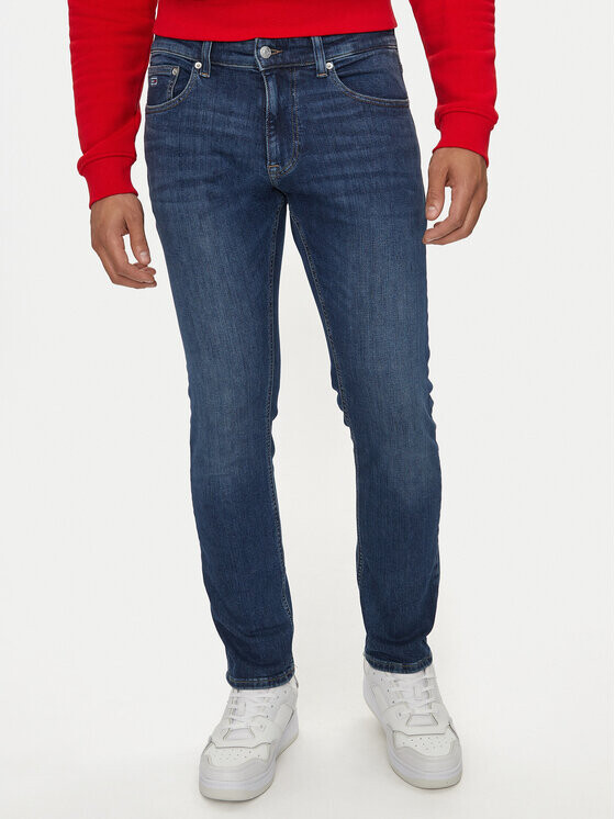 

Джинсы узкого кроя Tommy Jeans, синий