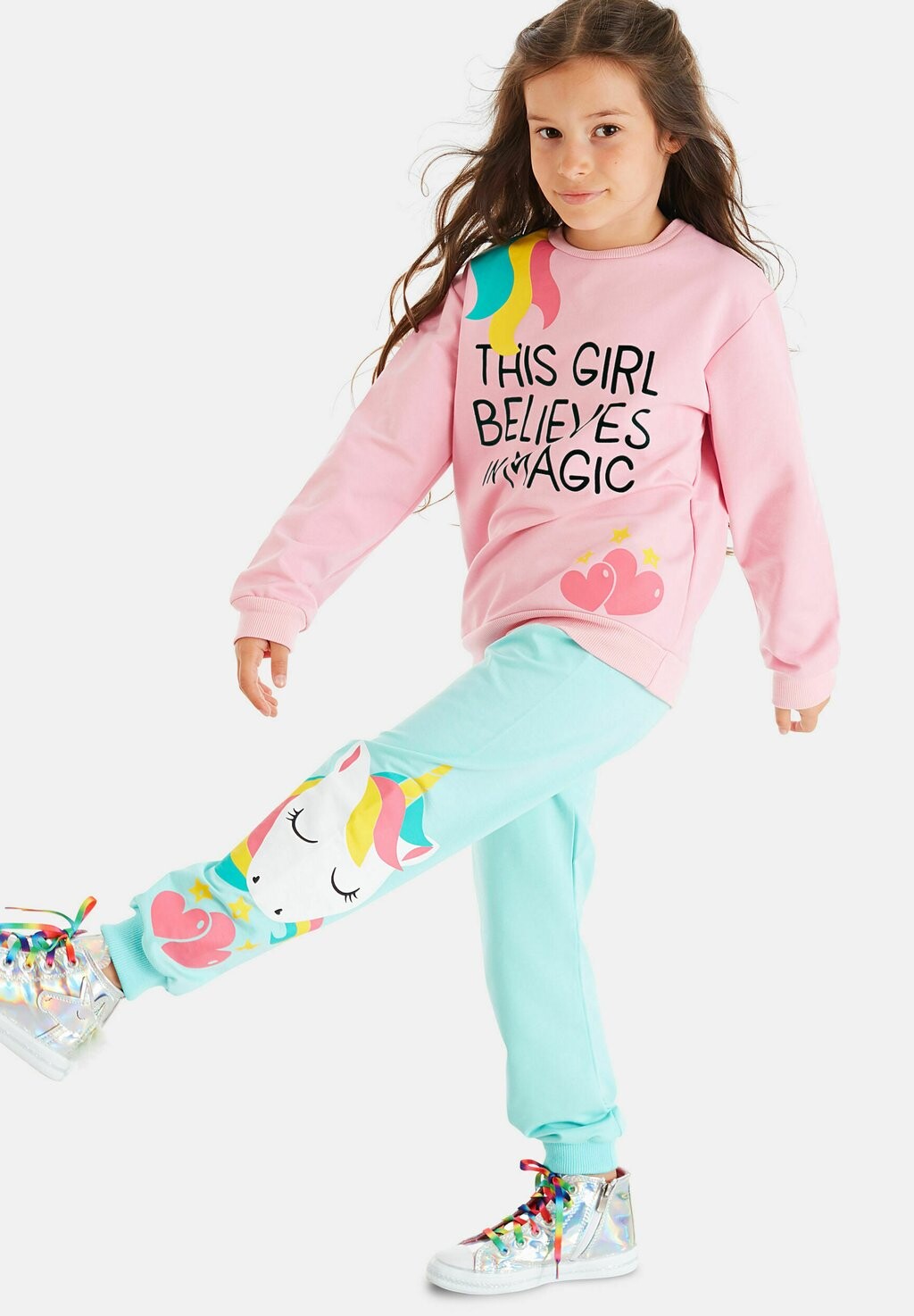 

Толстовка Magic Unicorn Denokids, розовый