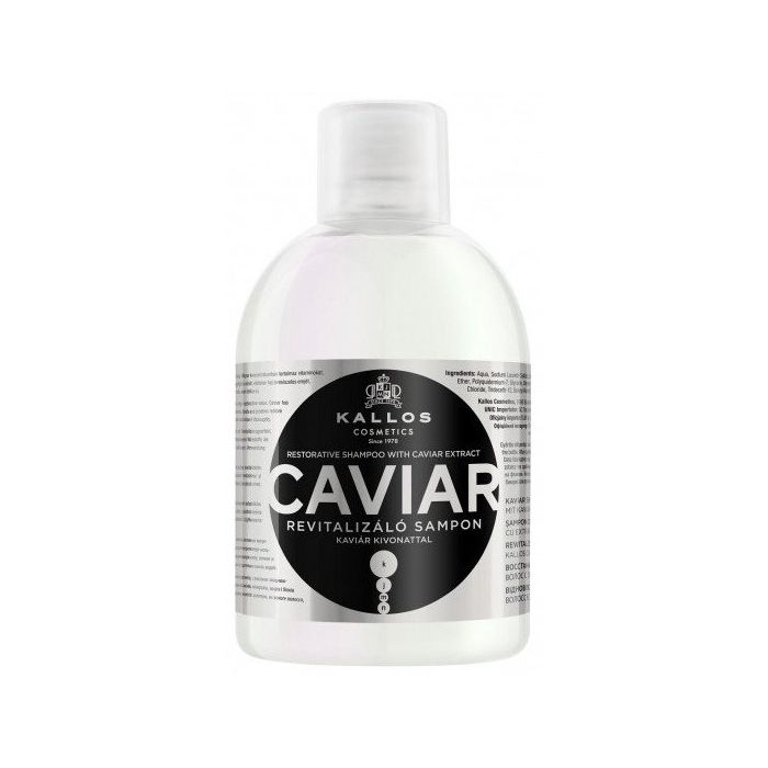 цена Шампунь Champú con Extracto de Caviar Kallos, 1000 ml
