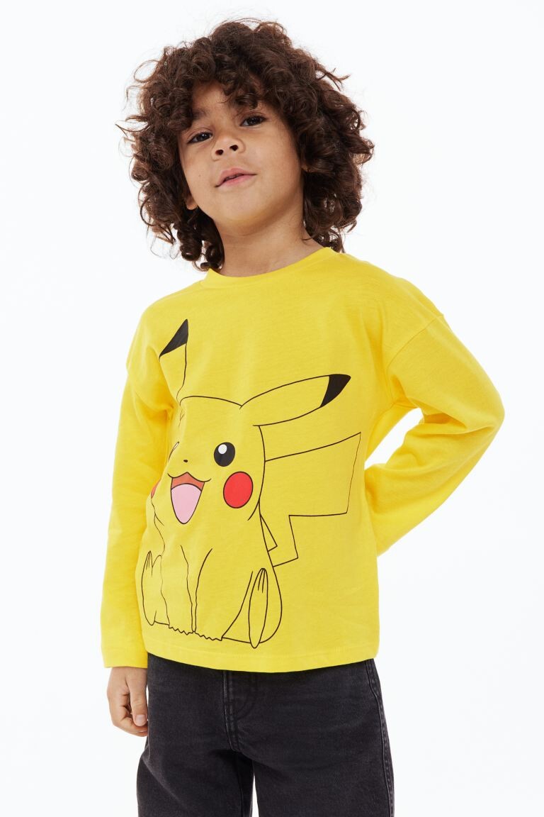 

Набор из 4 рубашек H&M x Pokémon Long-sleeved Printed, мультиколор