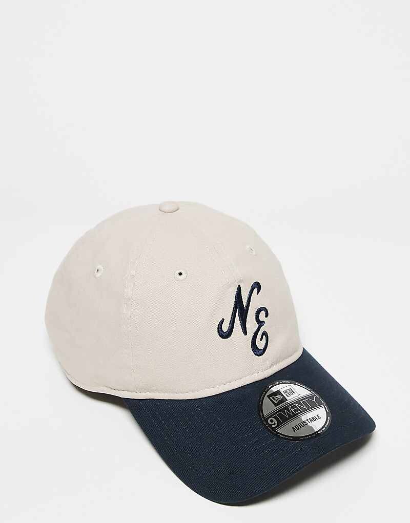 

New Era – 9twenty – Темно-синяя бейсболка с логотипом