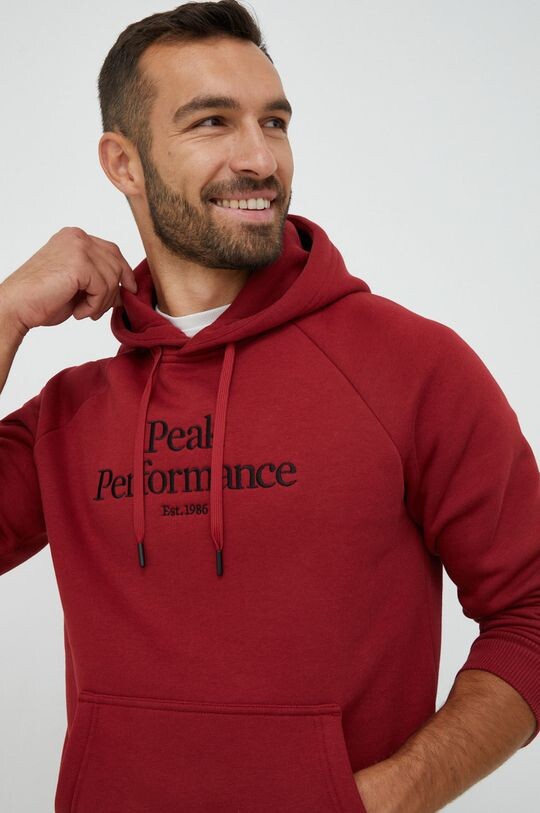 

Фуфайка Peak Performance, гранат