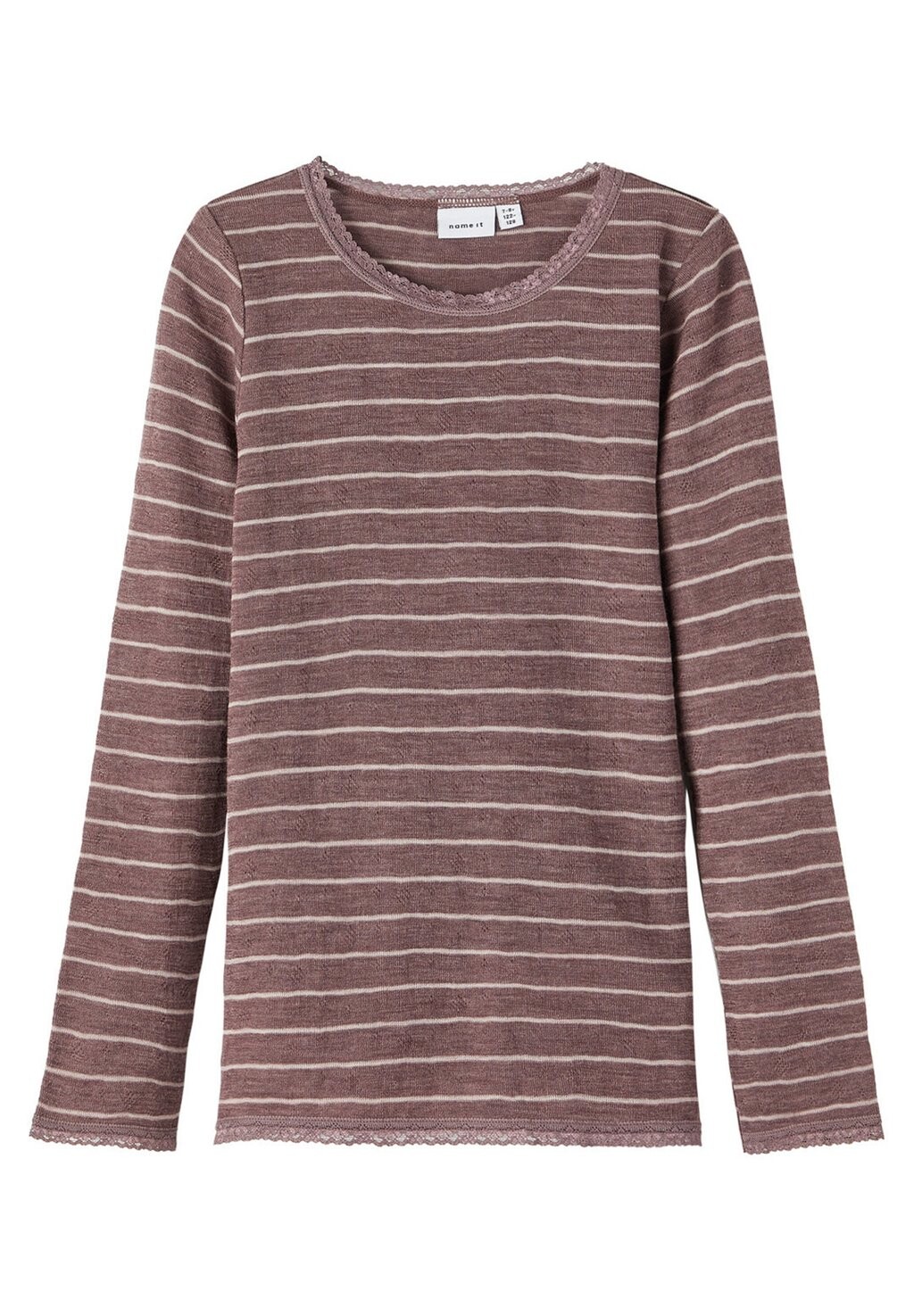 

Топ с длинными рукавами NKFWANG NEEDLE LS Name it, цвет peppercorn
