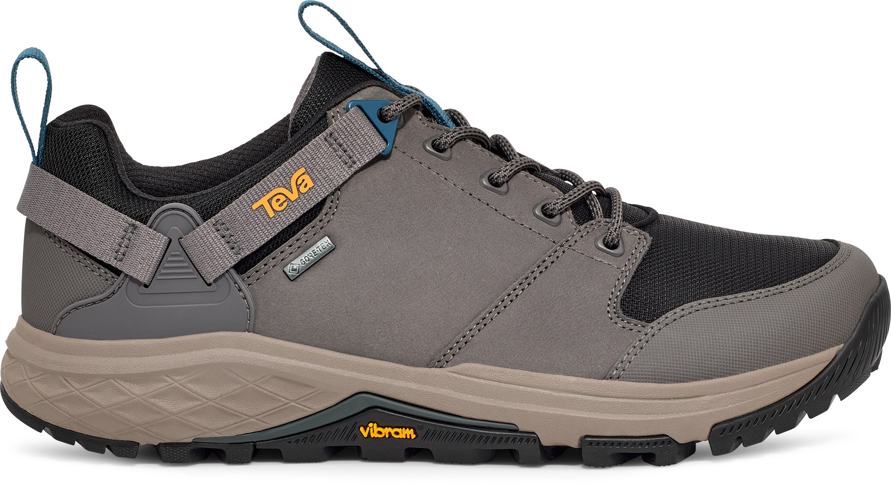 

Низкие походные мужские кроссовки Teva Grandview GTX, темно-серый/черный