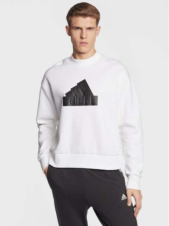 

Толстовка regular fit Adidas, белый