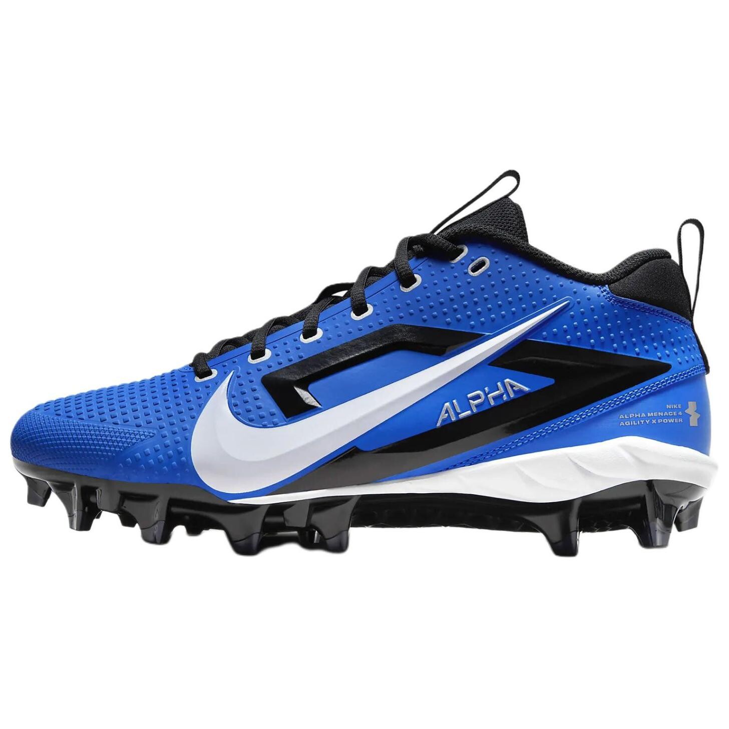 

Футбольные бутсы Alpha Menace мужские низкие синие Nike
